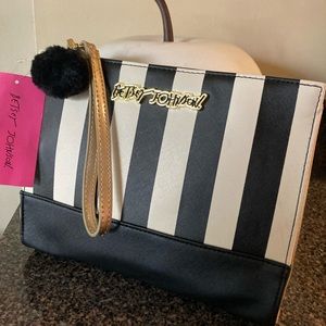 Betsey Johnson Wristlet/ Cosmetic Bag